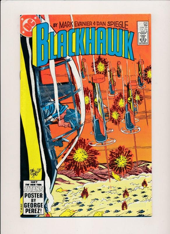 DC Comics BLACKHAWK #266,267,268 (1984) ~ F/F+/VF (PF210) 