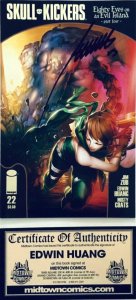 SKULLKICKERS #22 SIGNED BY EDWIN HUANG W/COA NM.
