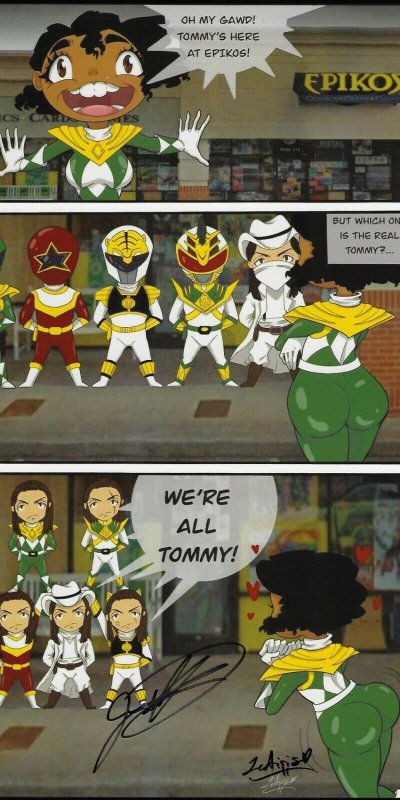 EPIKOS EXCLUSIVE ART PRINT FOR JASON DAVID FRANKS MEET AND GREET SIGNED BY JDF