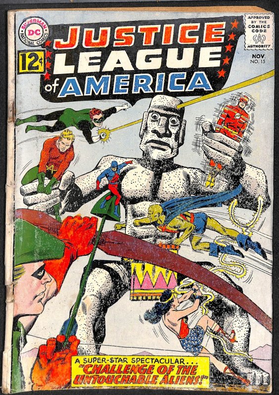 Justice League Of America #15 Fair 1.0 DC Comics