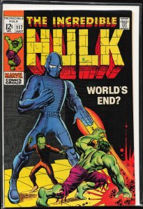 The Incredible Hulk #117 (1969) Hulk