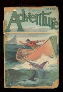 ADVENTURE-PULP-MAY 1913-SWORDFISH COVER-TALBOT MUNDY P