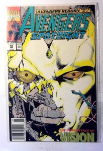 Avengers Spotlight #40 (1991) Marvel Comics The Vision Hawkeye 1st Print Comic