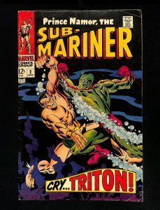 Sub-Mariner #2 Triton Appearance! 1st Inhumans Crossover!