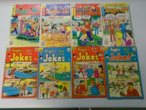 Silver + Bronze age Archie Comics Reggie lot 49 different avg 5.0 VG FN