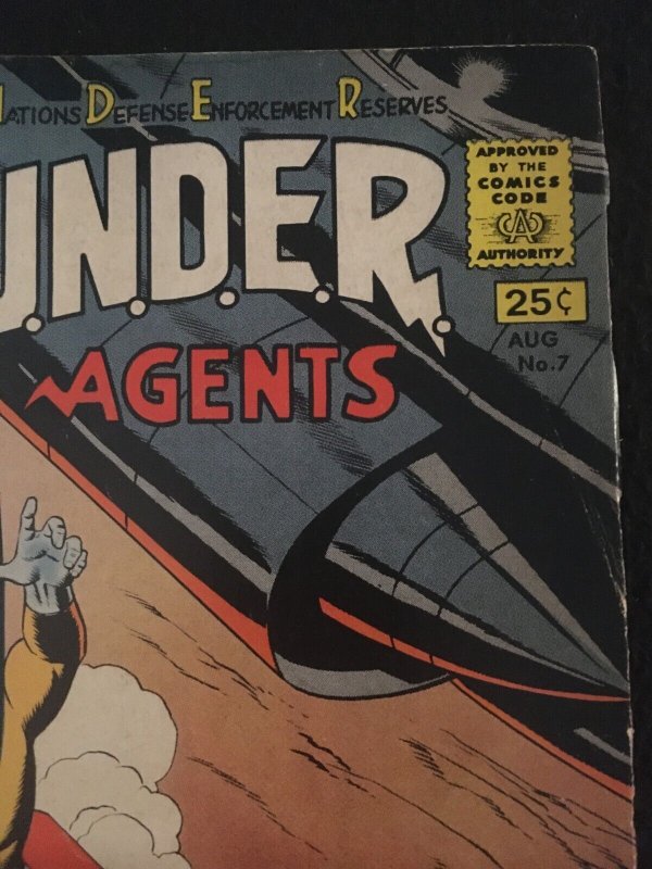 T.H.U.N.D.E.R. AGENTS #7 VG+ Condition