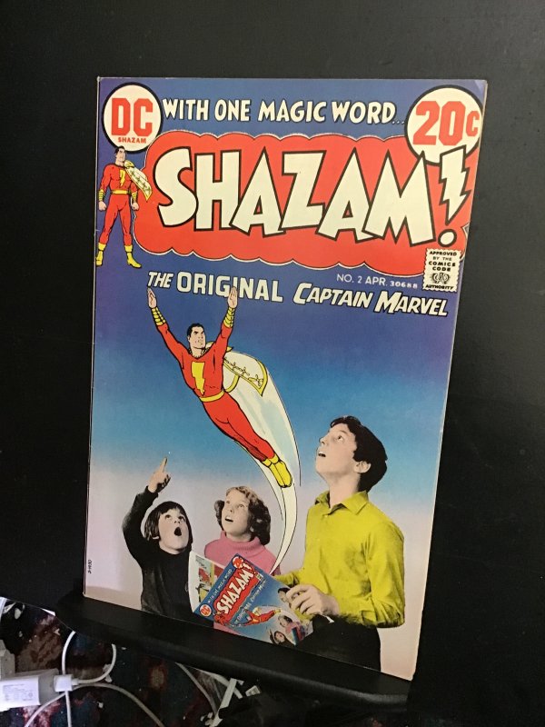 Shazam! #2  (1973) High-grade second issue key infinity cover! C’ville CERT!