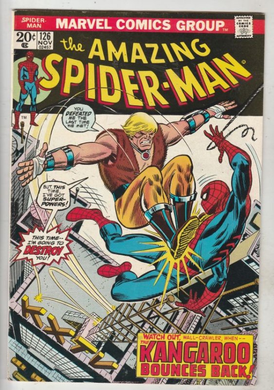 Amazing Spider-Man #126 (Nov-73) NM- High-Grade Spider-Man