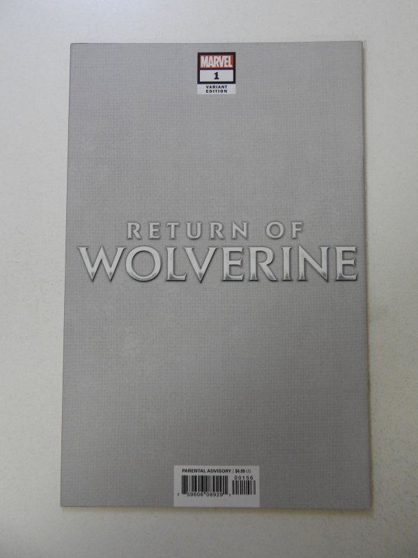 Return of Wolverine #1 variant (2018) NM condition