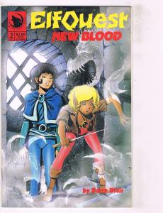 Lot of 5 Elf Quest New Blood Warp Graphics Comic Books #2 3 5 7 10 BH22 