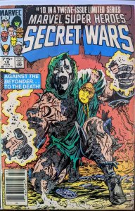 Secret Wars #10 (1984) - Newsstand Edition. HOT! DR. DOOM! 