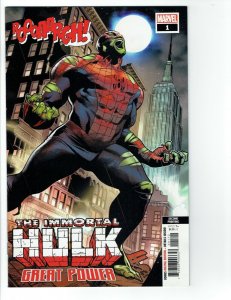 Immortal Hulk GREAT POWER #1 NM 2nd ptg One-Shot Marvel Comics 2020 Molina