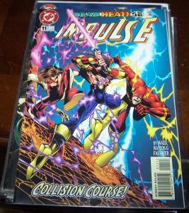 Impulse #11 (Feb 1996, DC) bart allen aka kid flash II dead heat pt 5 savitar NM