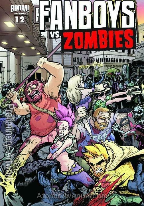 Fanboys Vs. Zombies #12B VF/NM; Boom! | save on shipping - details inside