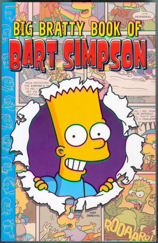 The Big Bratty Book of Bart Simpson (2004) Matt Groening 1st ed. Issues 9-12