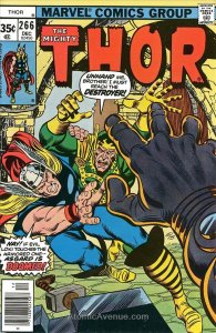 Thor #266 VG ; Marvel | low grade comic Loki Walter Simonson December 1977