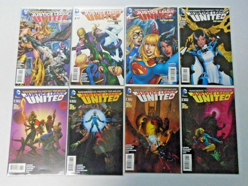 Justice League United lot #2-16  8.0/VF (2004)