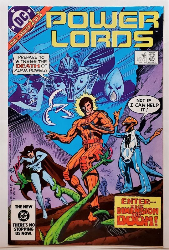 Power Lords #2 (Jan 1984, DC) 7.0 FN/VF  