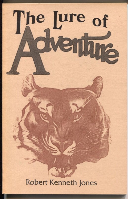 Lure of Adventure 1989-Robert Kenneth Jones-reprints 1924 Adventure pulp-VF