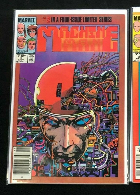 MACHINE #2+3 2PC LOT (VF) BARRY WINDSOR SMITH!! 1984