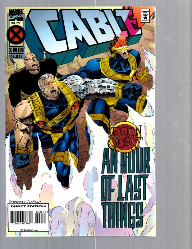 12 Marvel Comics Cable #16 17 18 19-Deluxe 19 20 21 22 23 23 24 + Special EK17