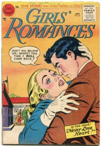 Girls' Romances #36 1956- DC Silver Age- Great issue VG