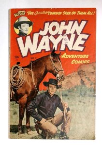 John Wayne Adventure #2 1950-Photo Cover-FRAZETTA & WILLIAMSON art
