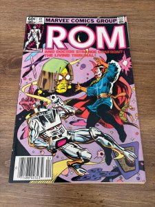 Rom # 41 FN/VF Marvel Comic Book Doctor Strange Living Tribunal 19 J368