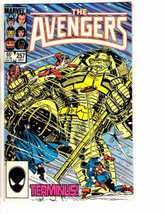 Avengers # 257 NM- Marvel Comic Book Hulk Thor Iron Man Captain America GM10