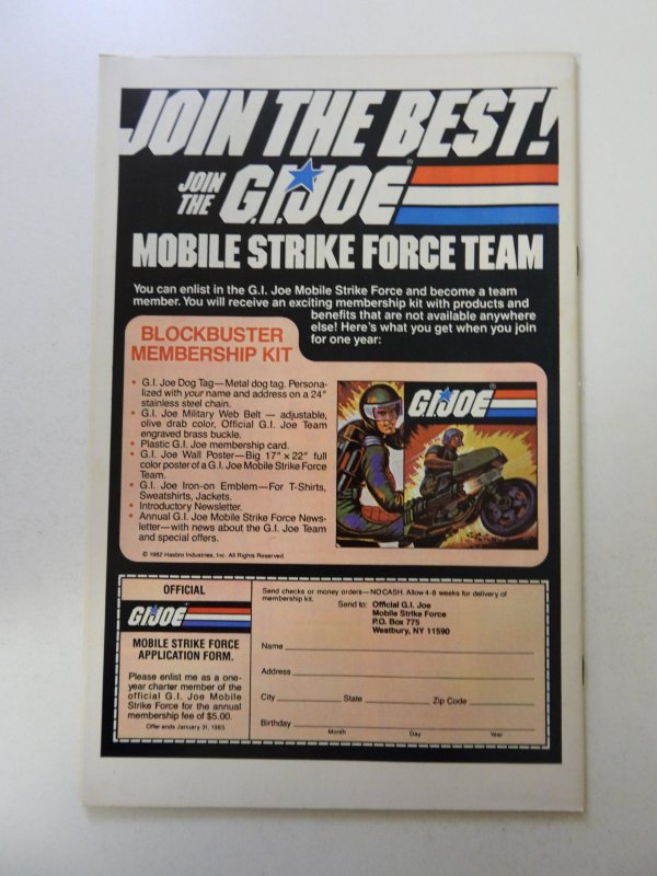 The Incredible Hulk #274 (1982) VF+ condition