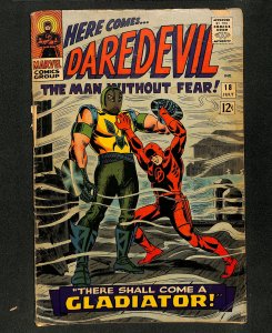 Daredevil #18 1st Appearance Gladiator John Romita Art!