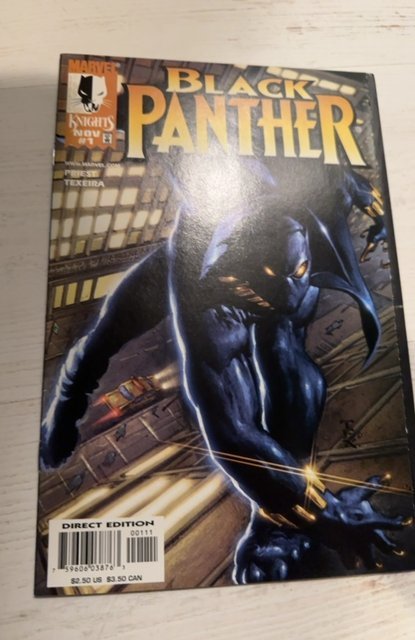 Black Panther #1 (1998) priest and Texiera