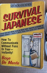 Survival Japanese ,de Menthe2000 editionSee all my books