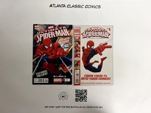 2 Ultimate Spiderman Marvel Comic Books# 1 1 Avengers Defenders Thor 116 JS11
