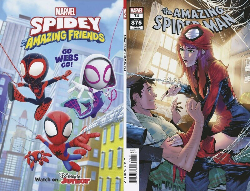 Amazing Spider-Man Vol 5 # 74 Vicentini Variant Cover NM Ships Sept 29th