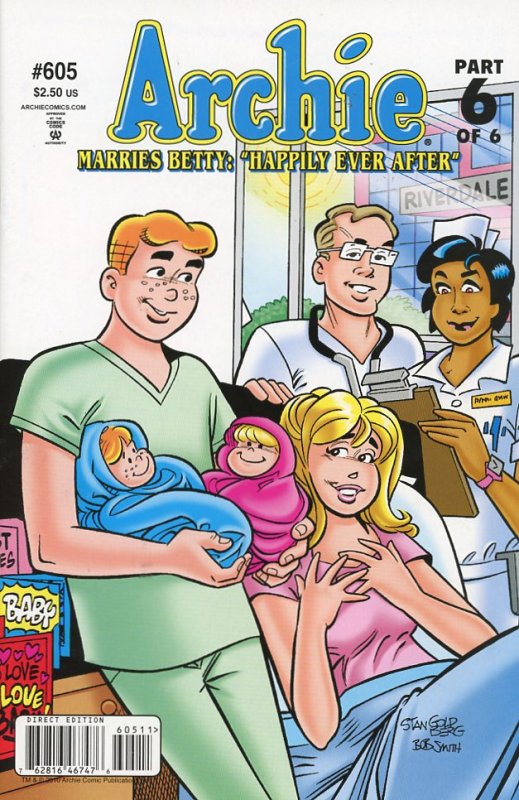 Archie 605 Archie Marries Betty Part 6  2010  VF