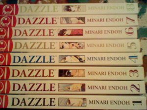 Dazzle manga series 1-8 ,Tokyopop 1st editions Minari Endoh shojo Manga lot set