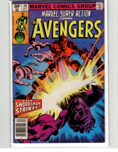 Marvel Super Action #26 (1980) The Avengers