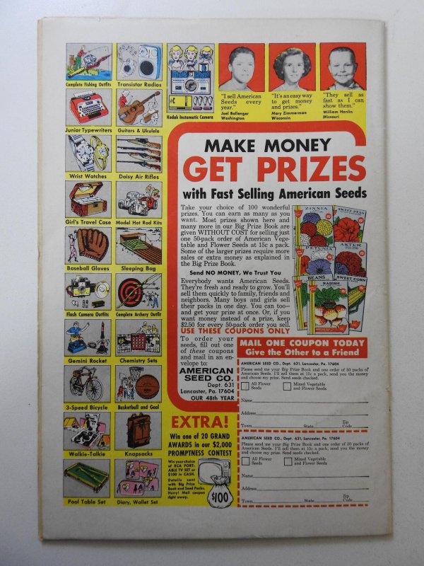 Adventure Comics #342 (1966) VG- Cond 3 centerfold wraps detached bottom staple