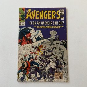 Avengers 14 Fine- Fn- 5.5 Marvel 1965