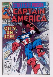 Captain America (1st Series) #372 (July 1990, Marvel) VF