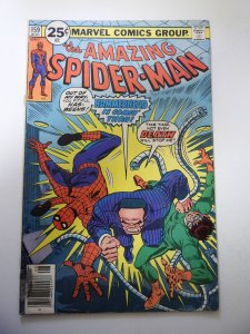 The Amazing Spider-Man #159 (1976) VG+ Condition ink on fc