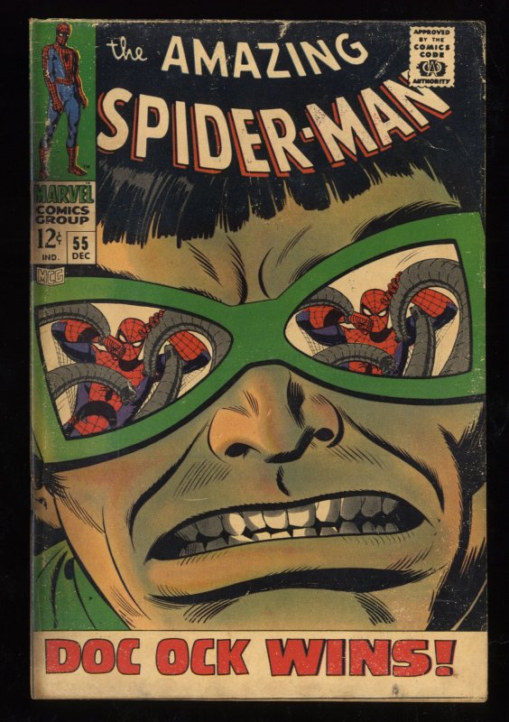 Amazing Spider-Man #55 FA/GD 1.5 Doc Ock!