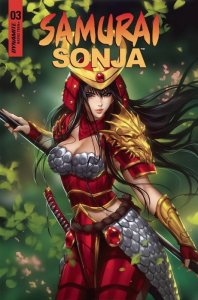Samurai Sonja #3B VF/NM ; Dynamite | Red Sonja spin-off