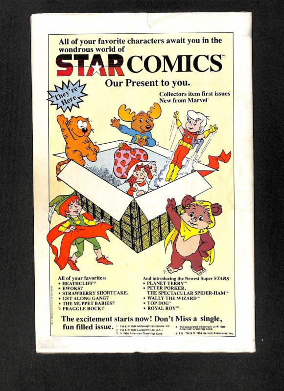 Uncanny X-Men #193 1st Warpath in Costume!