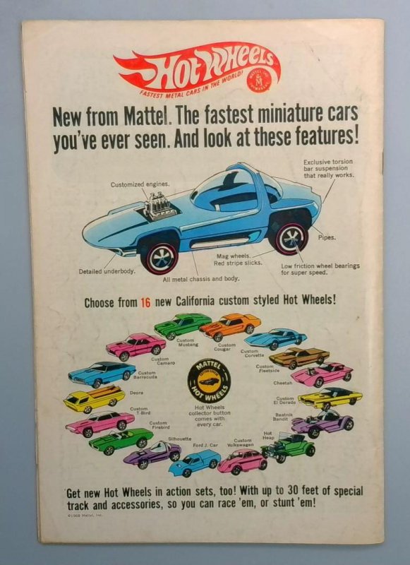 Superman #209 VG DC 1968