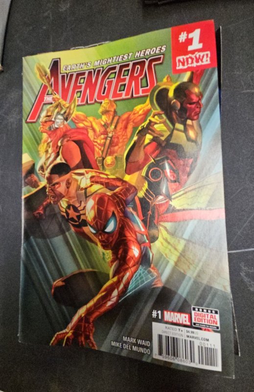Avengers #1 (2017) Alex Ross cover