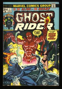 Ghost Rider (1973) #2 VG/FN 5.0 1st Daimon Hellstorm!