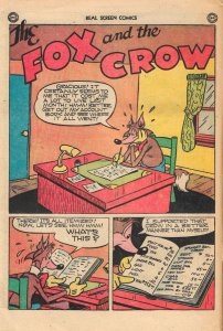 REAL SCREEN COMICS #16 (Feb 1948) 4.5 VG+  7 Fox & Crow tales, Flippity & Flop,