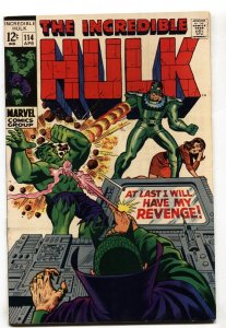 Incredible Hulk #114 - 1969 - Marvel - FN - comic book